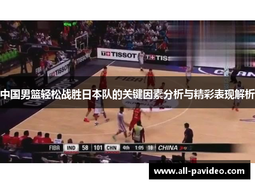 中国男篮轻松战胜日本队的关键因素分析与精彩表现解析 中国男篮轻松战胜日本队的关键因素分析与精彩表现解析