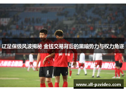 辽足保级风波揭秘 金钱交易背后的黑暗势力与权力角逐 辽足保级风波揭秘 金钱交易背后的黑暗势力与权力角逐